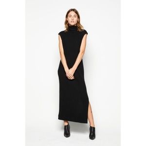 High Neck Knit Dress